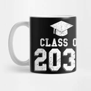 Class Of 2032 Grow With Me Kindergarten First Day Of School Mug